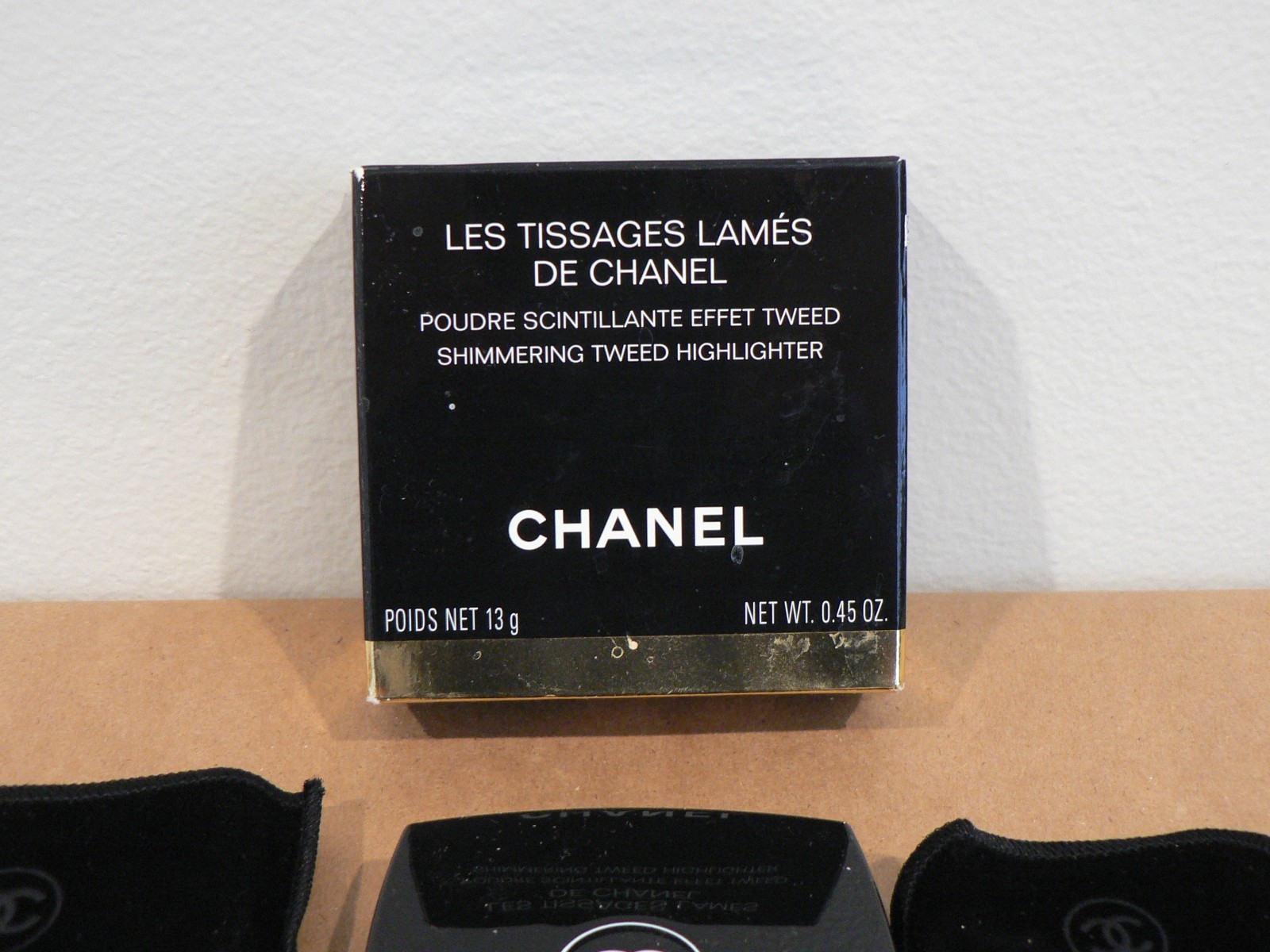 Chanel Les Tissages Lames de Chanel Shimmering Tweed Highlighter .45oz 13g New