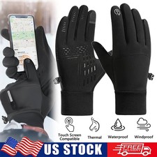 Thermal Windproof Waterproof Winter Gloves Touch Screen Warm Mittens Men Women