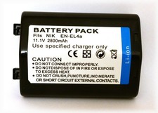 Nikon EN-EL4  Akku Batterie EN-EL4a D2H D2HS D2X D2Xs D3 D3X D3S Top