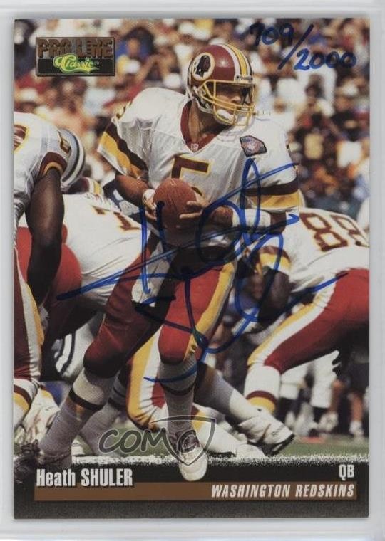 1995 Classic Pro Line 908/2000 Heath Shuler Auto g7g