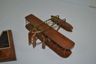1903 Wright Flyer Award Plane General Michael P.C. Carns Air Force Mahogany Wood — photo 10