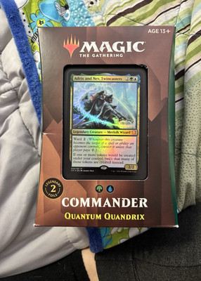 mtg quandrix commander deck Most Strixhaven decks are sold out, but Unlimited is still in stock Directions Open the deck familiarize yourself with the cards and use the strategy guide to understand the gameplay Wizards of the Coast MTG
