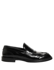 Dolce & Gabbana Black Leather Formal Men Dress Loafers Men's Shoes