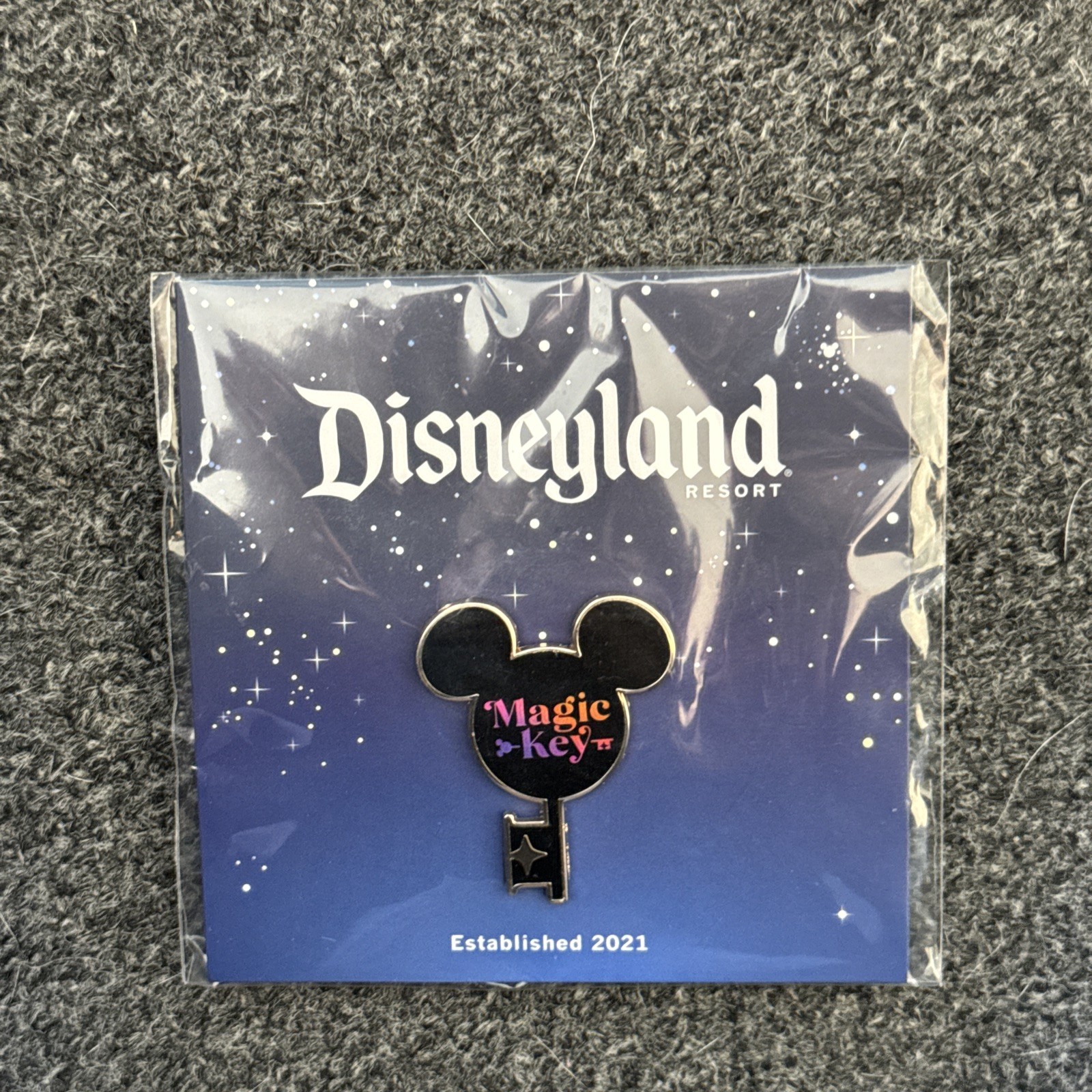 Disneyland Resort Pin Magic Key 
