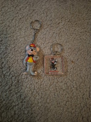 2 Chuckee Cheese Keychains