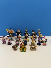 Lot 20 Disney PVC Playset Figures/ Cake Toppers Mickey Minnie Donald Pete Pluto