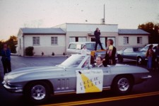OCT 1975 Parade Scene Classic Cars Slide CO-B