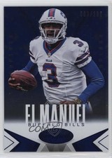 2014 Certified Hot Box Blue Camo 3/100 EJ Manuel #11 0q3
