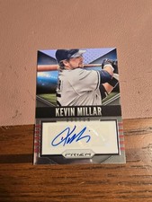 2014 Panini Prizm Signatures #11 Kevin Millar Auto Boston Red Sox 2004 Sox