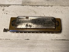 VTG Harmonica "The Chromonica" Key Of "C" M. Hohner Adjustable Germany Chromatic