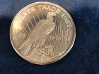 Liberty Trade  1 Troy oz Fine Silver 999 Round  1986
