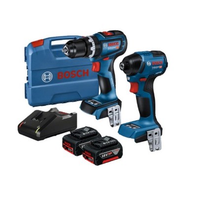 Bosch GDR18V-220C GSB18V-90C Combo Kit 18V 5.0Ah Brushless