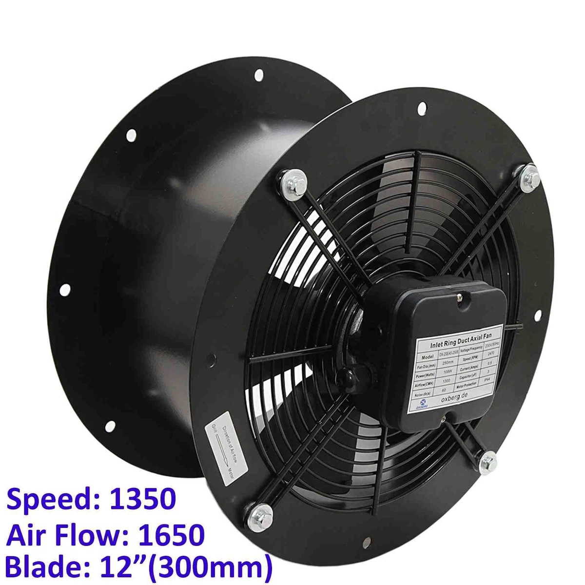 業務用有压换气扇 工业用有压换气扇 商业排气扇| eBay