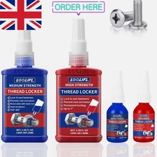 50 ML 243 Thread Lock Bolt Lock Tight Medium Strength Fast Fix Screw Glue ✅ UK*