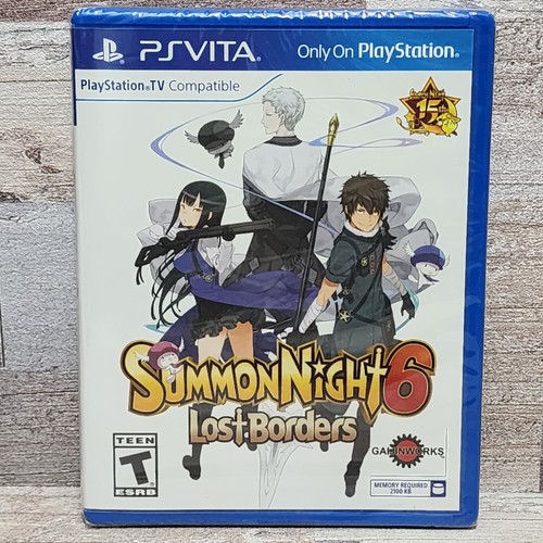 Summon Night 6: Lost Borders PS Vita (Sony PlayStation Vita, 2017) - Picture 1 of 7