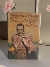 Remembered Laughter Life of Noel Coward Cole Lesley 1976 1st Ed HC DJ