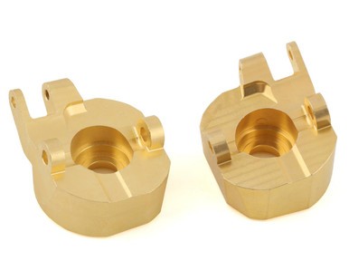 Axial SCX10 Pro Comp Crawler Brass Steering Knuckles (2) (58g) - Picture 1 of 4