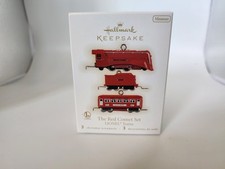 Hallmark Keepsake Ornament - 2009 Lionel Red Comet Train Set 2003 Miniature