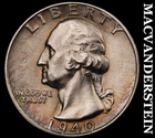 1940-D Silver Washington Quarter - Choice Gem Brilliant Unc++  Lustrous  #K195