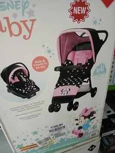 Disney Baby Disney Simple Fold LX Travel System Minnie  Stroller Only 