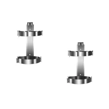 2 Pieces Fire Extinguisher Wall Hanger Extiguisher Mount Bracket