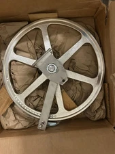 Saw wheel, upper assembled with hinge plate fits Biro saw 3334 fixed head/Dou...