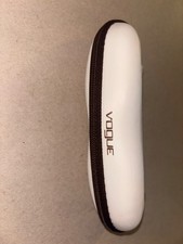 VOGUE Eyeglass Sunglass White zipper hard case