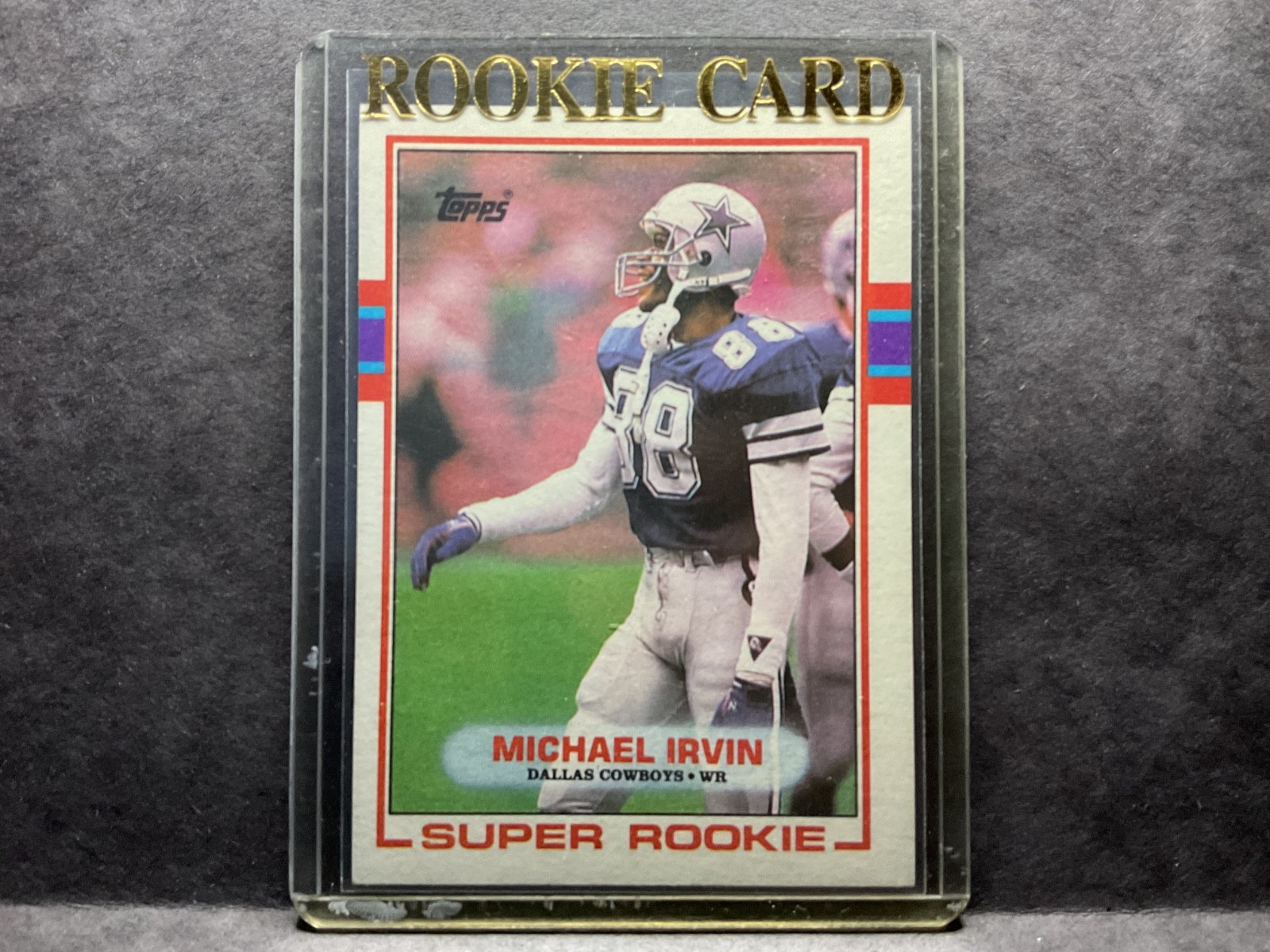 1989 Topps - Michael Irvin #383 (RC) Dallas Cowboys 