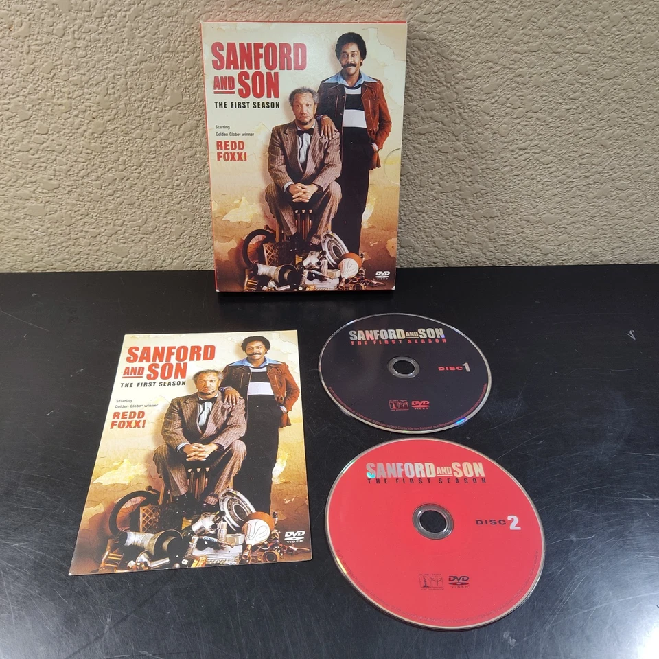 Sanford and Son: Complete Seasons 1, 2, 4, 5, & 6. VERY GOOD  Foto 2 de 4