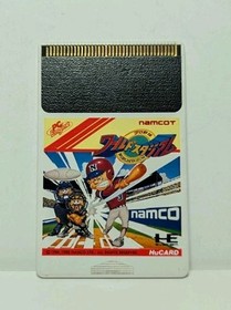 Pro Baseball World Stadium (PC Engine) Case, Manual & Hu Card.