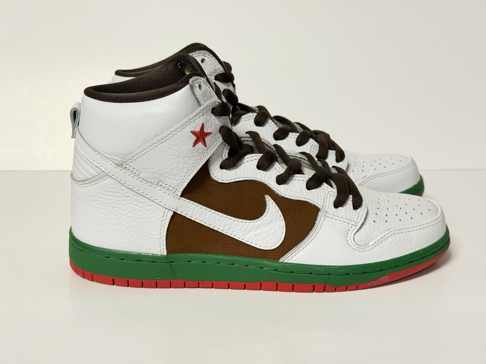 Nike Dunk SB High Cali Supreme What The Air Force 1 Max Panda 313171-201 Sz 8.5 thumbnail 7