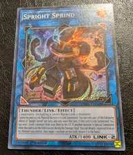 Yugioh Trading Card: SPRIGHT SPRIND DABL-EN048 Secret Rare 1st Ed NM