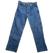 Vintage Rustler Jeans 36x30 (33x30 Actual) USA Made Mexico 100% Cotton