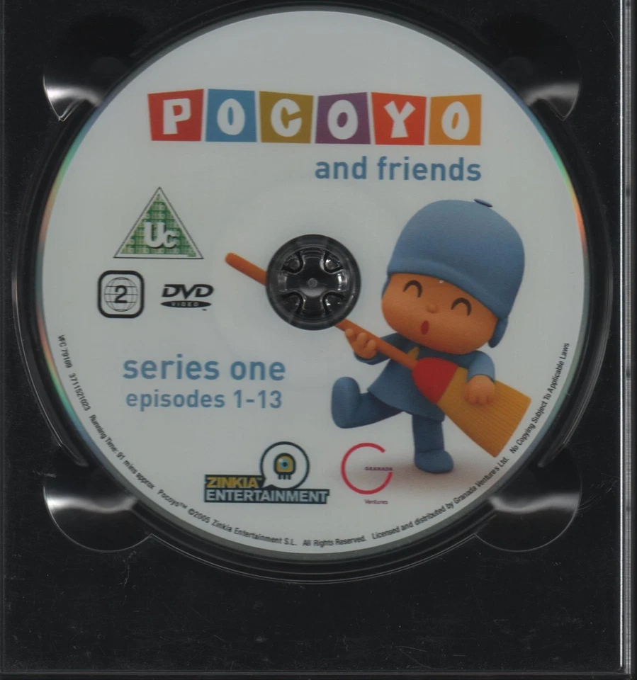 Pocoyo and friends - Series 1 (eps. 1-13) (DVD 2006) preschool animated comedy - Immagine 3 di 3