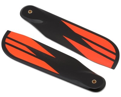 SAB Goblin 110mm Carbon Fiber Tail Blade Set (Orange) [SABS110-O]