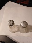Hazel Atlas Clear Etched Salt And Pepper Shakers — photo 5