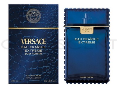VERSACE EAU FRAICHE EXTREME Eau de Parfum 200ml *** BRANDNEU & VERSIEGELT