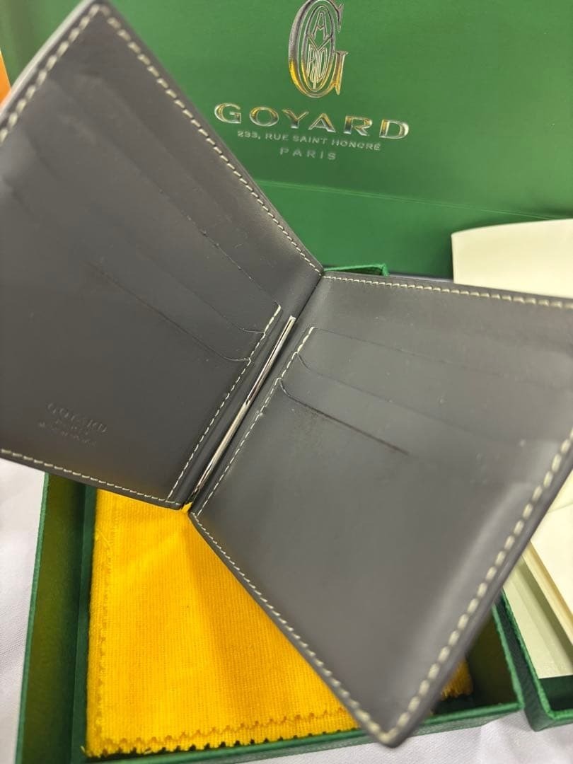 GOYARD St Thomas Bifold Money Clip Card Holder Wallet | eBay
