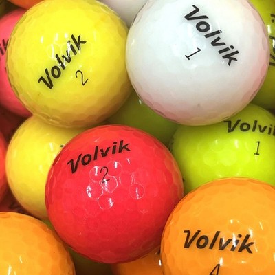 50 GOLFBÄLLE/LAKEBALLS VOLVIK BUNT AAAA/AAA