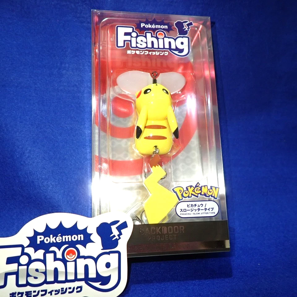 JDM Lure DUO POKEMON 钓鱼皮卡丘和 KYOGRE 带贴纸和布限量版 — 第 4/4 张图片