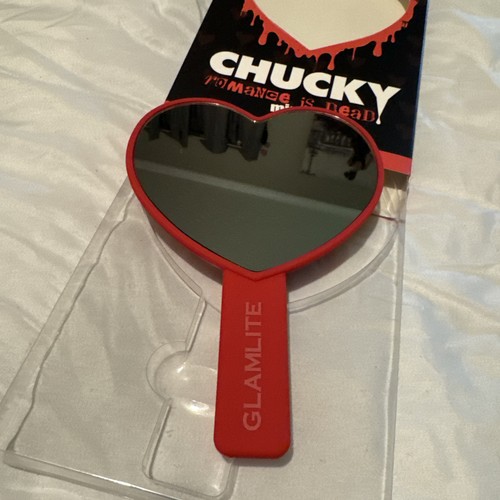 Glamlite Chucky & Tiffany kleiner Herz Handspiegel - Bild 4 von 4