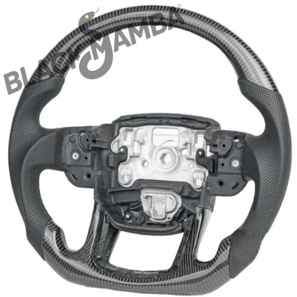 For Land Rover Range Rover Sport SVR Heated Carbon Fiber Steering Wheel - Imagem 2 de 4