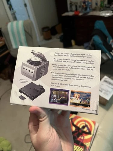 Nintendo GameCube Game Boy Player Start-Up Disc with Box, Case & Instructions image 2