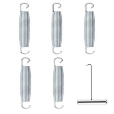 5 Pack 5.5 Inch Replacement Trampoline Springs Heavy Duty Stainless Steel Spr...