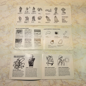 Juego completo Castlevania 1 2 3 manuales NES de colecci&oacute;n folletos de instrucciones para Nintendo