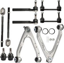 labwork 10pc Front Upper Control Arms Ball Joint Assembly Tie Rod End Sway Bar