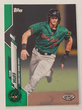 Sam Huff (Down East Wood Ducks) 2020 Topps Pro Debut baseball GREEN /99