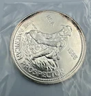 1985 Engelhard American Prospector 1 oz .999 Silver Round