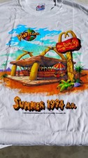 Vintage 1994 McDonalds Flintstones Single Stitch Shirt Sz XL RARE