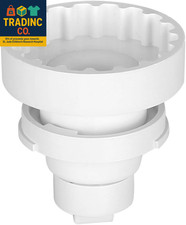 Automatic Toothpaste Dispenser Nozzle - Replaceable Parts - 1 Pack - White